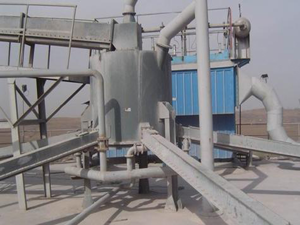 空气输送斜槽内蒙古现场案例